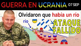 07 Sep FANTÁSTICO Meses de planes rusos ARRUINADOS por un pequeño río  Guerra en Ucrania [upl. by Eckart]