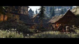 Witcher 3  REDkit  Speed build  Mountain tower [upl. by Airreis]