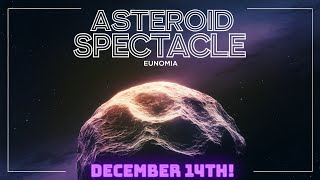 December 14 Asteroid Eunomia at Opposition A Celestial Spectacle You Can’t Miss [upl. by Ynittirb25]