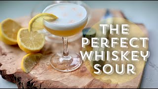 Whiskey Sour Recipe [upl. by Nosiaj699]