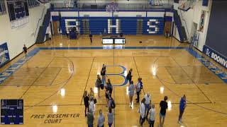 Boonville High School vs Versailles High School Womens Varsity Volleyball [upl. by Nahtam]