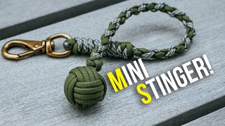 MINI Monkeys Fist Stinger Keychain Impact Tool Tutorial [upl. by Estell181]