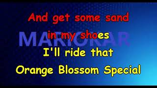 Johnny Cash Orange Blossom Special karaoke [upl. by Maddock]