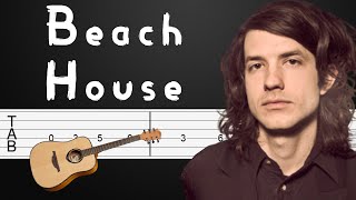 Ppp  Beach House Guitar Tutorial Guitar Tabs Guitar Lesson [upl. by Naleag162]