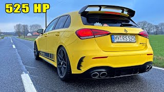 525HP AMG A45 RS by Posaidon  DRIFT POV amp STRAIGHT PIPE SOUND [upl. by Llenol]