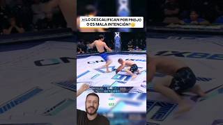 Eso es mala intensión o no saberse las reglas de una pelea de mma ufc bjj muaythaimp4 [upl. by Wellington]