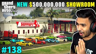 MICHAELS NEW CAR SHOWROOM  GTA V GAMEPLAY 138 [upl. by Ahtiuqal]