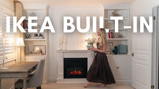 IKEA Billy Bookcase amp Havsta Cabinets Bedroom Transformation ✨ DIY Vlog [upl. by Aicenad]