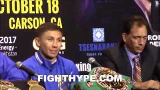 GENNADY GOLOVKIN VS MARCO ANTONIO RUBIO FULL POSTFIGHT PRESS CONFERENCE HD [upl. by Publea]