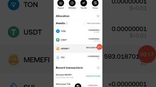 MEMEFI Tokens Recived OKX Exchange Check Now memefi okx [upl. by Kier]