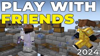 How To Play Minecraft with Friends Java Edition 2024 [upl. by Conover831]