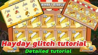 Hayday glitch tutorial 2024  Easier way to doubled items😍 games viralvideo gaming [upl. by Elfont]