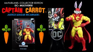 McFarlane ™ Captain Carrot ™ DC ™ Multiverse  Justice League Incarnate ™ Unboxing amp Review German [upl. by Mattland]