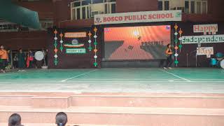 Interhouse Dance Competition RashtraDhwaj Tumko Naman Gandhi House [upl. by Ecnerwaled]