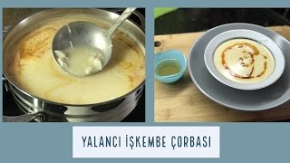 Yalancı İşkembe Çorbası Tarifi  Naciye Kesici  Yemek Tarifleri [upl. by Esertal148]