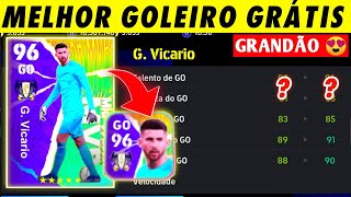 Como BUGAR O VICARIO GOLEIRO GRANDE E BUGADO NO EFOOTBALL 2024 MOBILE [upl. by Linzer]