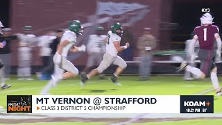 Mt Vernon beats Strafford 2821 in district championship [upl. by Clemmie266]