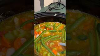 Minestrone Soup recipe notachef cooking minestronesoup crockpot workingmom familyoffour [upl. by Enirehs]