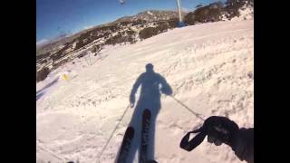 A Wolf in the Snow  Perisher Boardercross run 2013 [upl. by Say281]