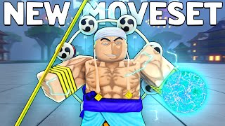 New THUNDER GOD Moveset is INSANE in Roblox Seas Battlegrounds [upl. by Darra]