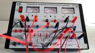 Conversion of Galvanometers into Voltmeters amp Ammeters by Mars EdPal Instruments Pvt LtdME 567D [upl. by Ulrikaumeko278]