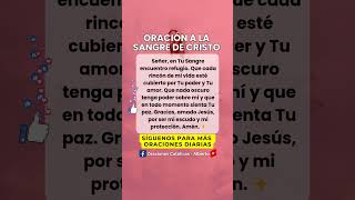 Oración Poderosa a la Sangre de Cristo para Protección y Sanación 🙏✨ [upl. by Price]