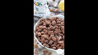 Sassi dAbruzzo ricetta delle mandorle atterrate con cacao cannella e limone [upl. by Ytomit]