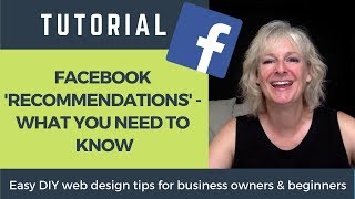 Facebook Recommendations vs Reviews  What You Need To Know [upl. by Nytsud639]