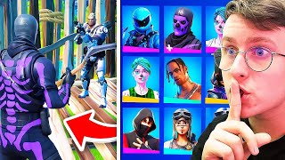 J’ai utilisé TOUS les SKINS RARES pour GAGNER ces DÉFILÉS de MODE FORTNITE [upl. by Ytsim869]