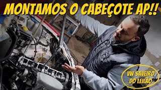 SEQUENCIA DE APERTO E TORQUE DE PARAFUSOS DO CABEÇOTE MOTOR AP FLEX SAVEIRO G4 ABANDONADA DO LEILÃO [upl. by Idnib]