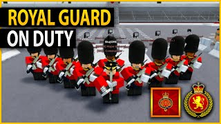 ROBLOX British Army  RGG on Duty Royal Guard [upl. by Farny]