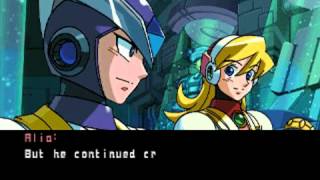 Mega Man X6  Alia and Gate [upl. by Arahat]