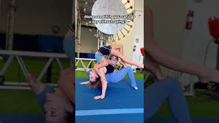 Rate this CONTORTION move with SOFIE DOSSI  shorts flexibility [upl. by Shumway]