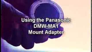 Panasonic DMWMA1 Mount Adapter [upl. by Ilyssa]