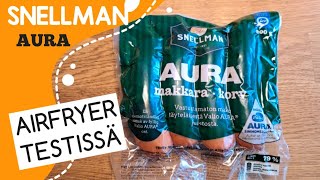 Airfryer snellman aura makkara [upl. by Dionne738]