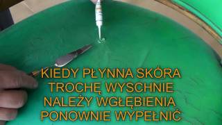 Płynna skóra  naprawa mebli skórzanych [upl. by Esirehs60]