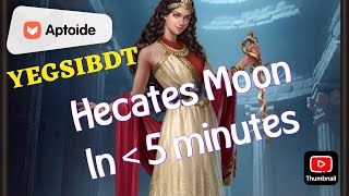 Evony Complete Hecates moon in under 5 minutes [upl. by Nilre796]