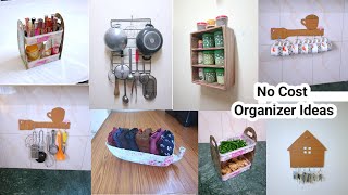 6 No Cost Organizer IdeasOrganizer IdeaBest Out Of WasteDIY OrganiserCardboard Box OrganizerDiy [upl. by Hogle]