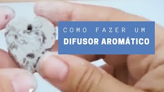 Como fazer Difusor Aromático individual de Cerâmica Fria [upl. by Signe]