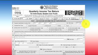 1701q v2018 online Filling Using ebirform [upl. by Endaira106]