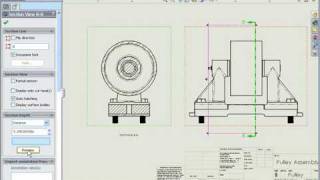 Excluding Components in a Section View using a Plane [upl. by Marou]