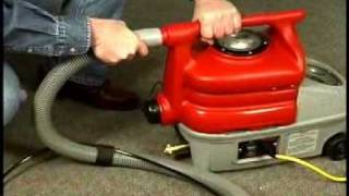 Sanitaire SC6070A Commercial Portable Spot Cleaner Demonstration [upl. by Kellene736]