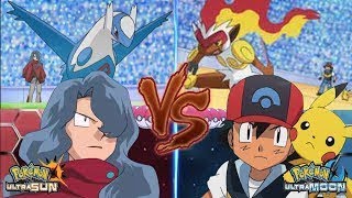 Ash vs Tobias  Liga Sinnoh  Audio Latino POKEMON LA SERIE [upl. by Rutter]