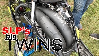 the SNOWEST show 2stroke 850 Pro RMK TWIN PIPES [upl. by Novahs]