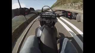 KTM SMC 690 GoPro Hero 3 Akrapovic  Quick Ride [upl. by Anerok]