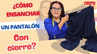 quotEnsancha la Cintura de Tu Pantalón con Cierre al Costado ¡Fácil y Rápidoquot TUTORIAL [upl. by Cristoforo132]