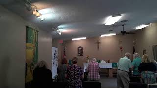 Tree of Life Lutheran Church of Inverness FL Service 09152024 [upl. by Yanetruoc]