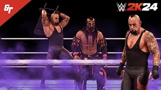 Undertaker vs Boogeyman  Casket Match  WWE 2K24 [upl. by Assisi]