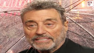 Ian McShane Interview John Wick 4 Premiere [upl. by Adilen]