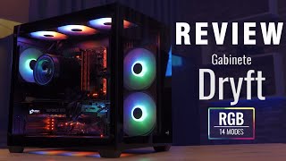 REVIEW GABINETE AEROCOOL DRYFT AQUÁRIO [upl. by Connell634]